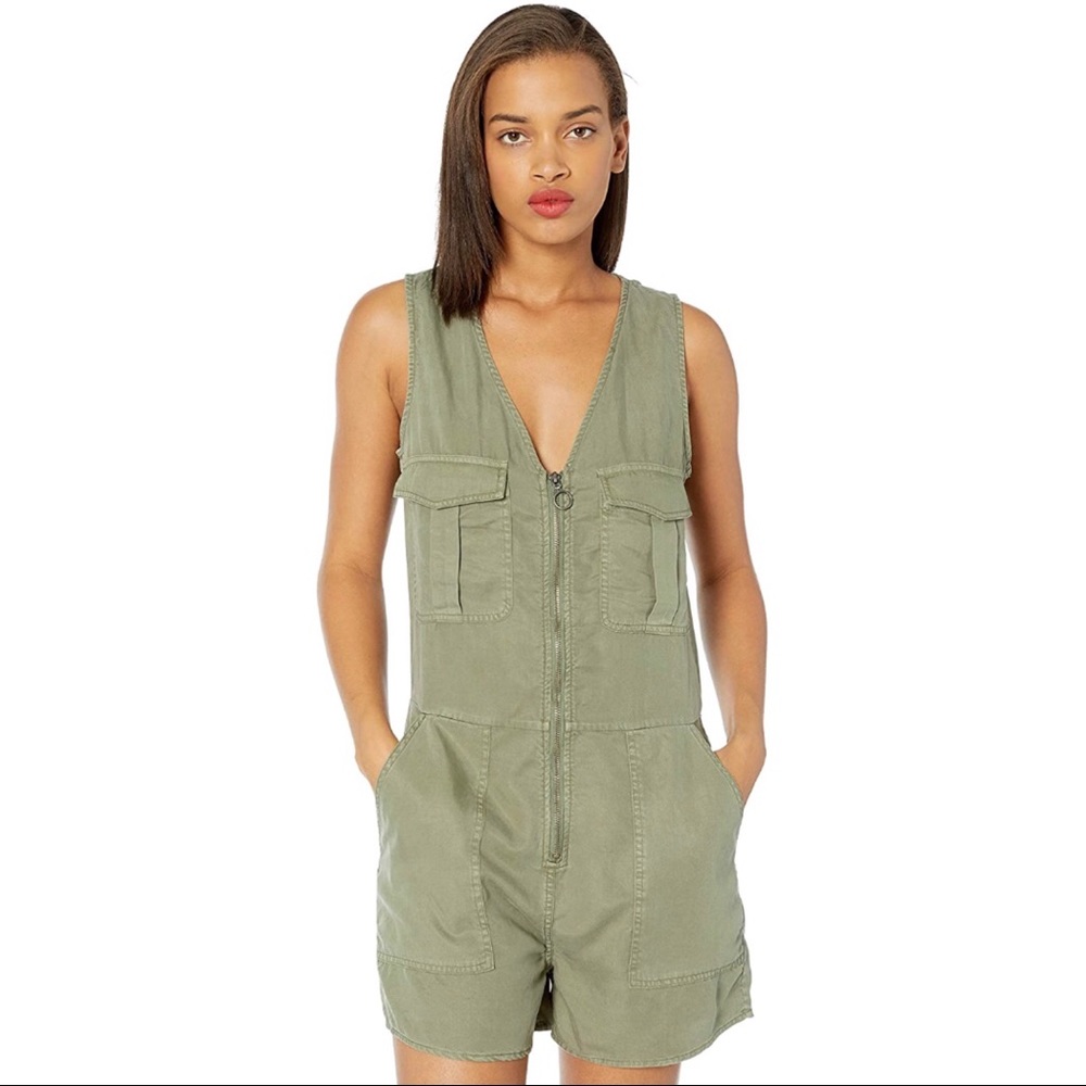 DL1961 | NWT Green Sea Spray Romper Size Small